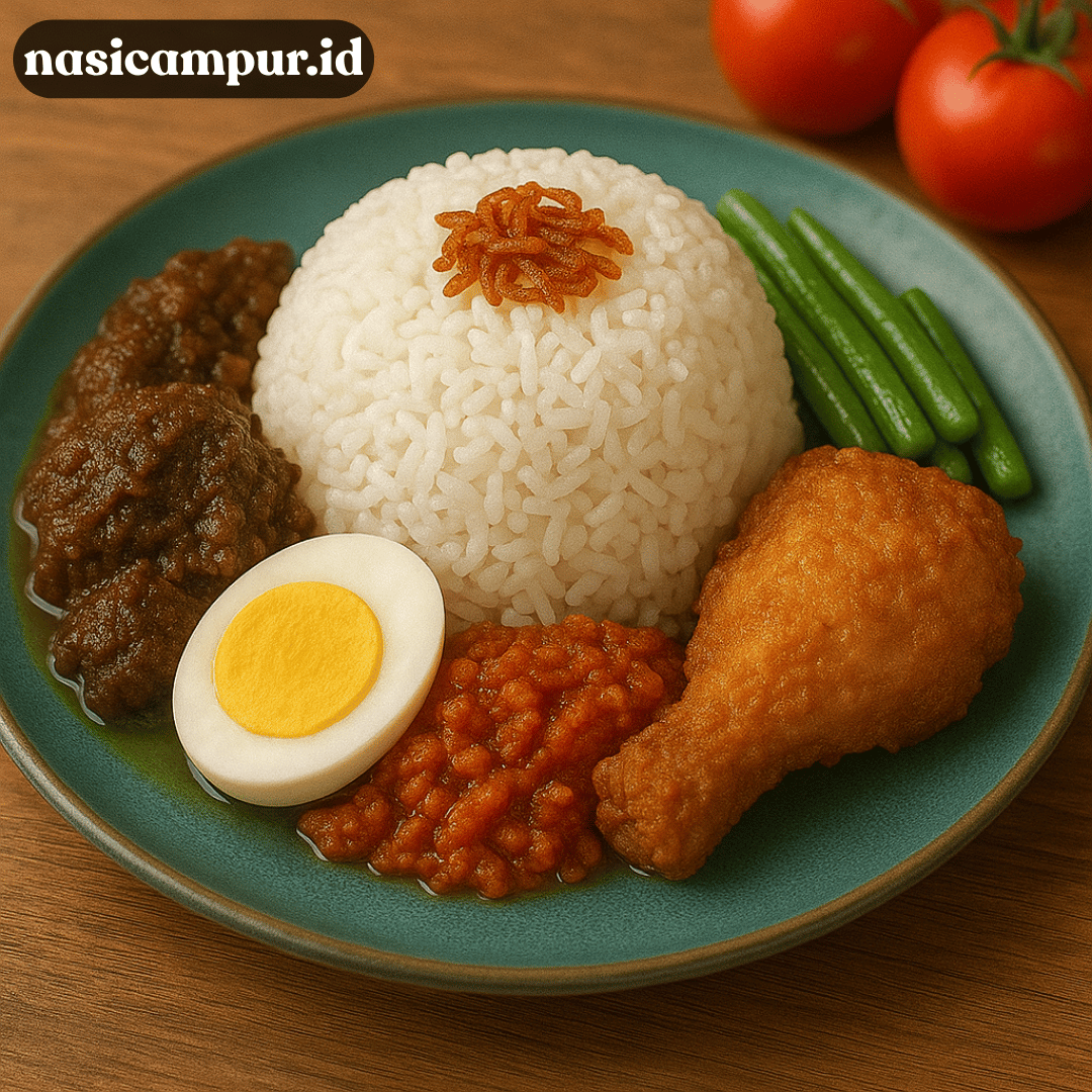 Selain Lezat, Nasi Campur Khas Bali Ternyata Kaya Akan Manfaat Lho!