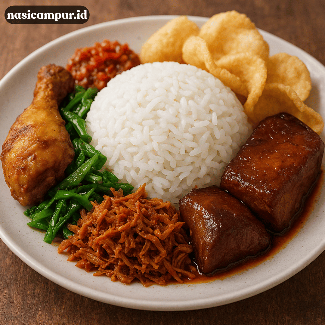 Berbagai Variasi Nasi Campur dari Beberapa Daerah