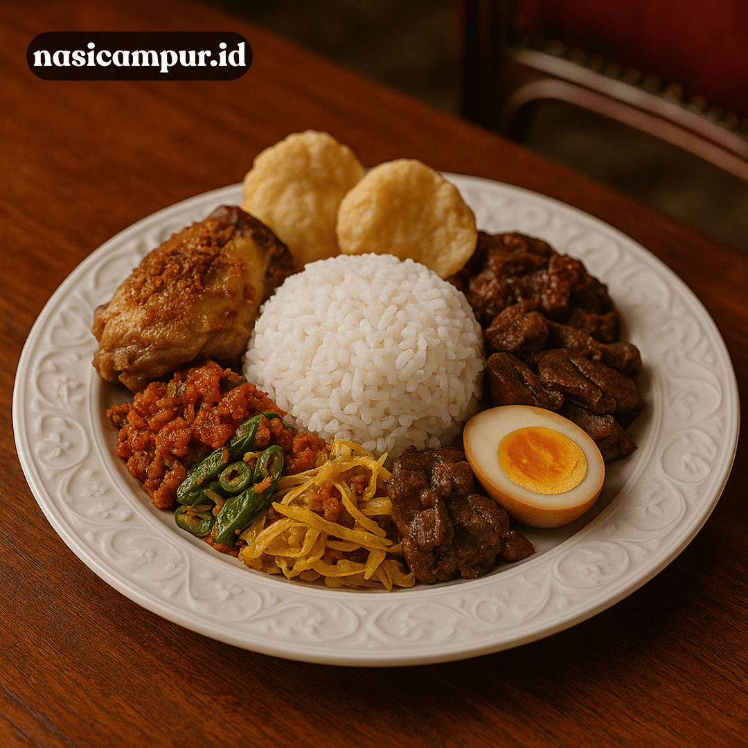 Nasi Campur Bali Menyimpan Banyak Filosofis