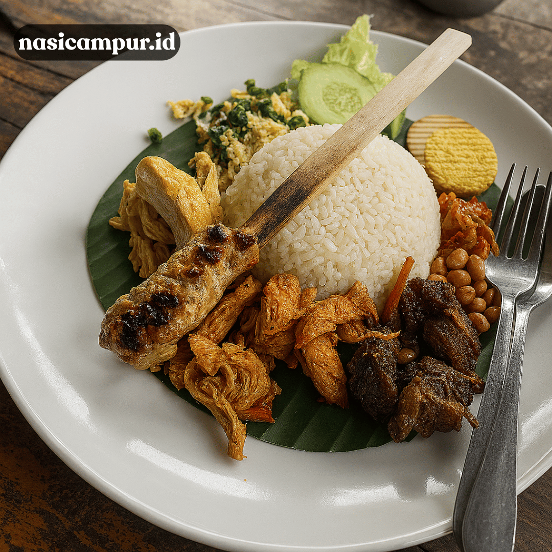 5 Rekomendasi Nasi Campur Halal di Bali yang Enaknya Kebangetan