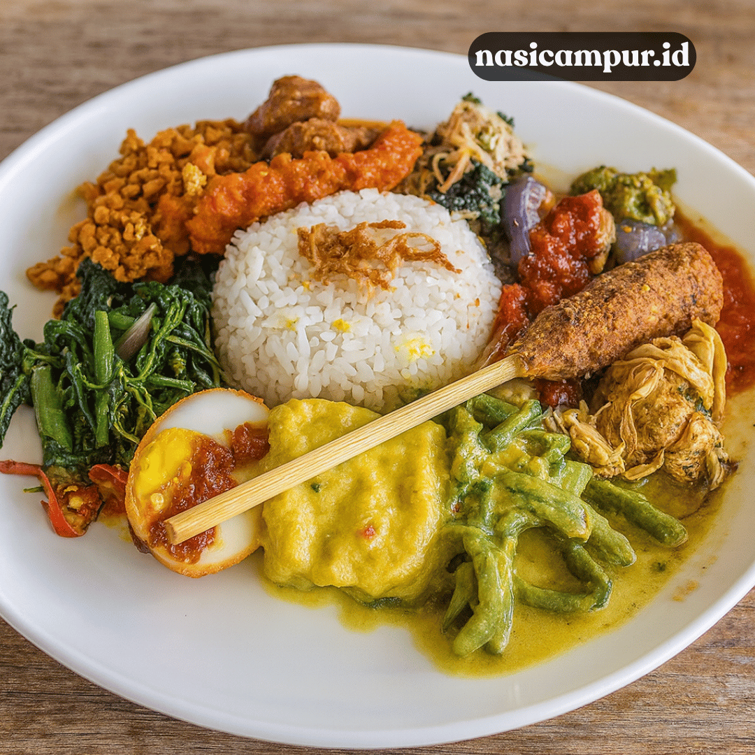 Filosofi di Balik Hidangan Nasi Campur Tradisional